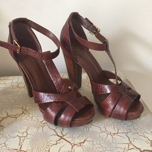 Platform 5” heels/summer sandals